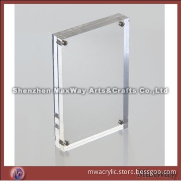7*5" Acrylic Picture Display Frame with Well Polished Edge